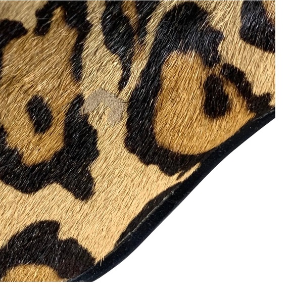 Sam Edelman Salina Leopard Animal Print Side Zip Ankle Boots Booties Size 6.5M - Picture 4 of 10